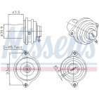Vanne EGR Pour Smart Forfour Fortwo 6391400160 6391400560 6601400360 A6391400160