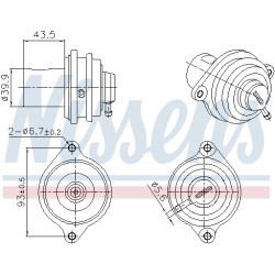 Vanne EGR Pour Smart Forfour Fortwo 6391400160 6391400560 6601400360 A6391400160