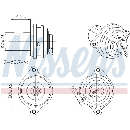 Vanne EGR Pour Smart Forfour Fortwo 6391400160 6391400560 6601400360 A6391400160