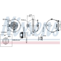 Vase d'Expansion Liquide de Refroidissement Pour VW Audi Seat BMW 6C0121407