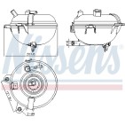 Vase d'Expansion Liquide de Refroidissement Pour VW Audi Seat Skoda 5Q0121407A