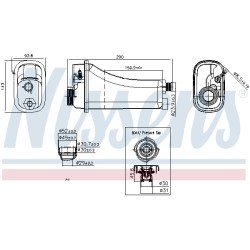 Vase d'Expansion Liquide de Refroidissement Pour BMW Série 3 E46 X3 X5 1436413