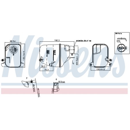 Vase d'Expansion Liquide de Refroidissement Pour Mini Mini 17107509071 7509071