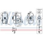 Vase d'Expansion Liquide de Refroidissement Pour Volvo S60 I S70 S80 30723929