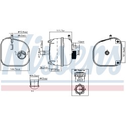 Vase d'Expansion Liquide de Refroidissement Pour Mini Mini