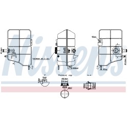 Vase d'Expansion Liquide de Refroidissement Pour Ford Ranger Mazda AB398K089AA