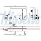 Vase d'Expansion Liquide de Refroidissement Pour Iveco Daily Citys IV 504359964