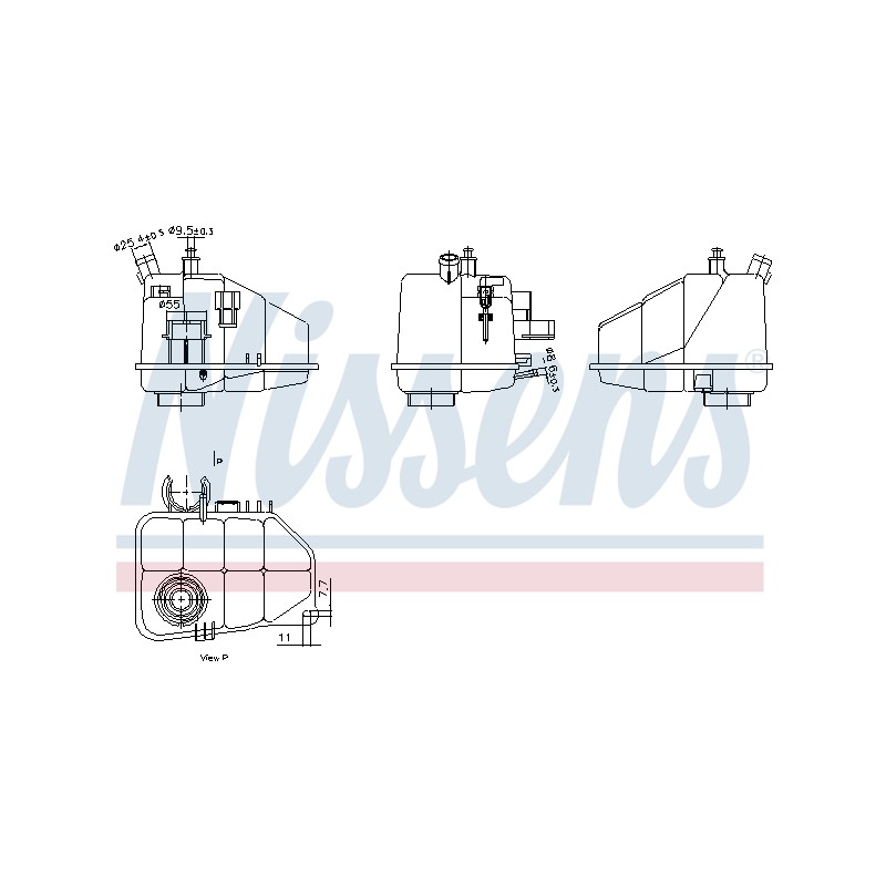 Vase d'Expansion Liquide de Refroidissement Pour MERCEDES Classe C CLC T-Model