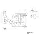 Bras De Suspension Avant Droit Pour VW Audi Seat Skoda 2Q0407152BS1 2Q0407152DS1