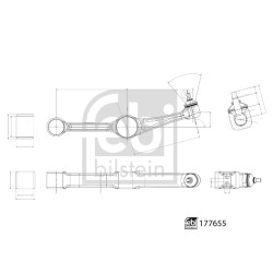 Bras De Suspension Avant Droit Pour MERCEDES Classe C T-Model E CLS