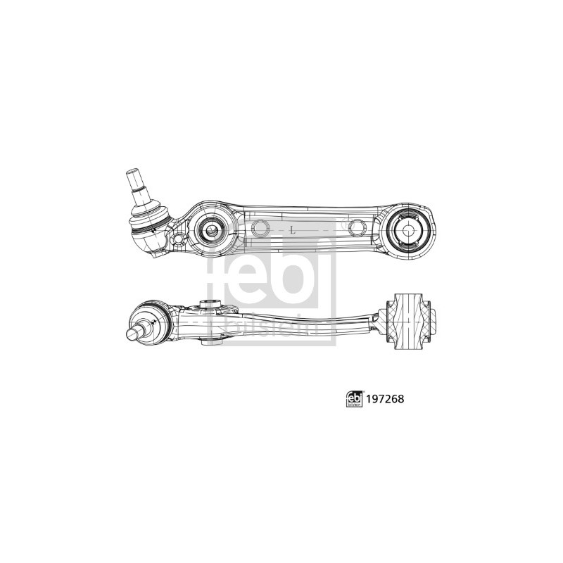 Bras De Suspension Avant Gauche Pour BMW Série 5 F90, G30 G31 31106861177