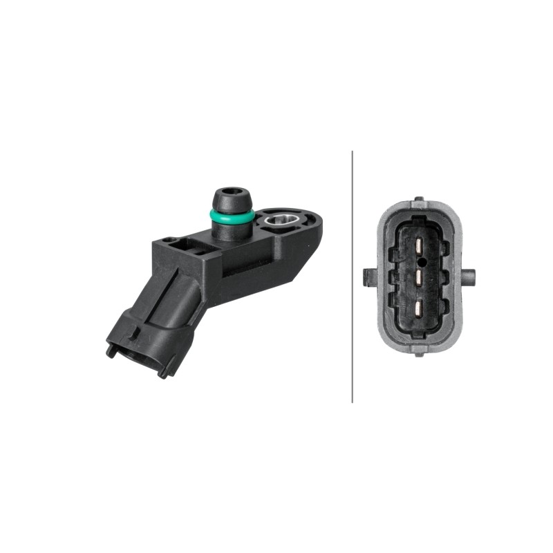 Capteur, pression de suralimentation Pour Renault Opel Fiat 500 Ford 223653795R