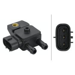 Capteur, pression des gaz échappement Pour Toyota Auris Land Cruiser 200 Lexus