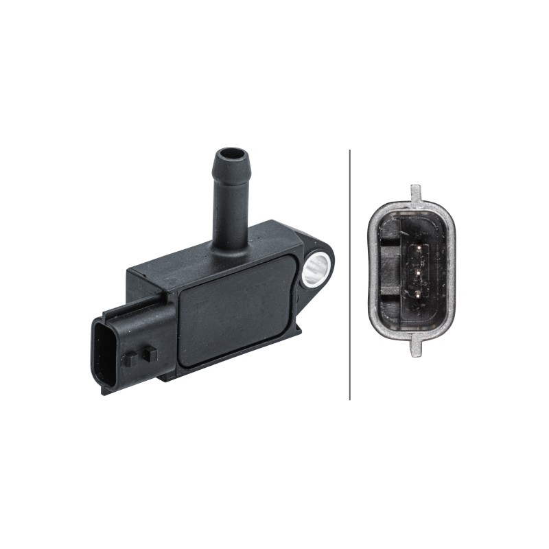 Capteur, pression des gaz échappement Pour Renault Opel Nissan Infiniti 4406514