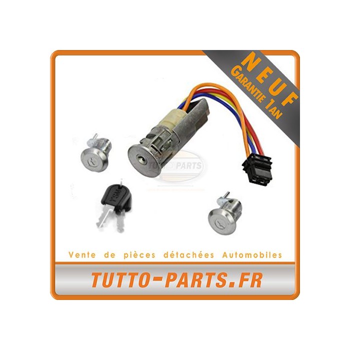 Serrure Barillet porte avant pour CITROEN C15 Visa