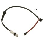 2 Capteur Usure Plaquettes De Frein Arrière Pour Porsche Boxster 98761267601