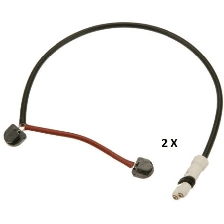 2 Capteur Usure Plaquettes De Frein Arrière Pour Porsche 911 Targa 99761267601