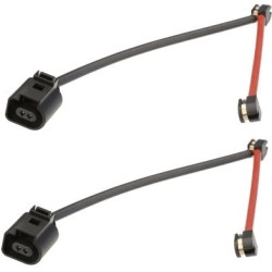 2 Capteur Usure Plaquettes De Frein Arrière Pour Audi Q7 4L0615437A