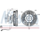 Embrayage Ventilateur De Radiateur Pour SCANIA G I P R T 1520308