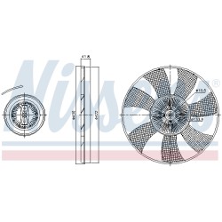 Embrayage Ventilateur De Radiateur Pour VW Crafter 30-35 30-50 03L121301A