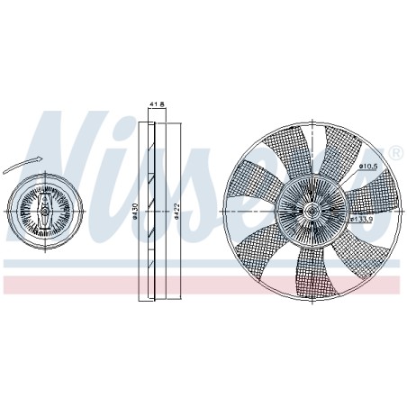 Embrayage Ventilateur De Radiateur Pour VW Crafter 30-35 30-50 03L121301A