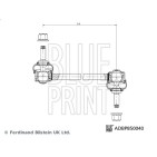 Biellette Barre Stabilisatrice Avant Pour Suzuki Ignis III 42420-74P00