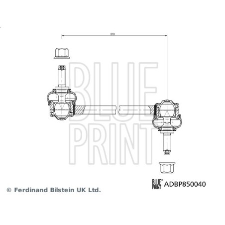 Biellette Barre Stabilisatrice Avant Pour Suzuki Ignis III 42420-74P00