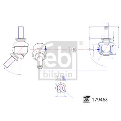 Biellette Barre Stabilisatrice Avant Droit Pour Tesla Model 3 Y 1044396-00-C