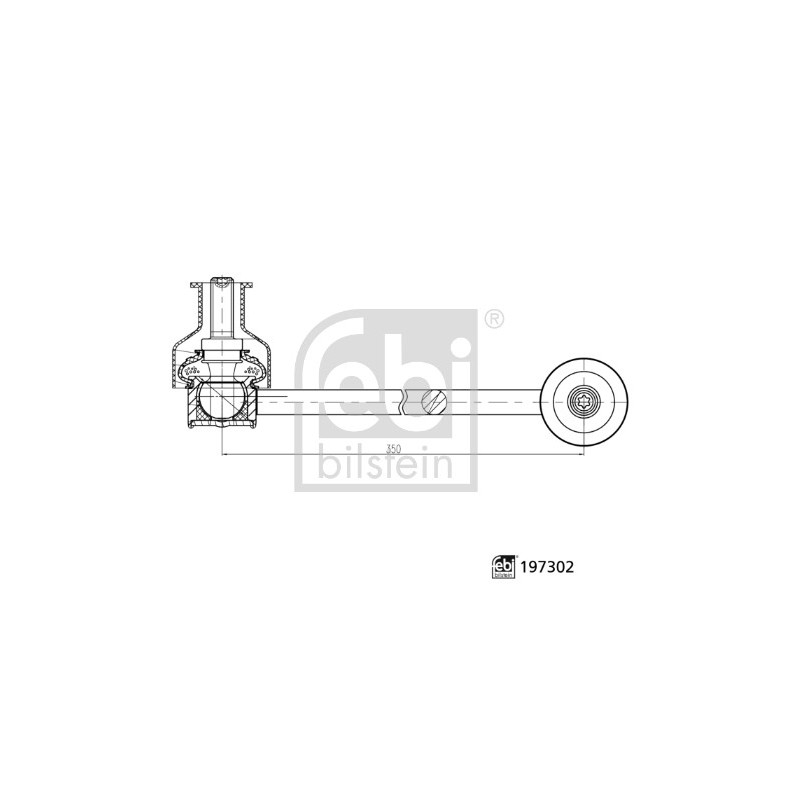 Biellette Barre Stabilisatrice Avant Droit Pour BMW 31308091446