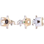 Étrier de Frein Arrière Droit Pour Ford Mondeo III 1121821 1144076 1478338