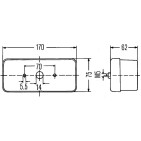 Feu Arrière Gauche Pour INTERNATIONAL HARV. 743 844 856 1455 C-Series CM-Series