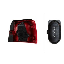 Feu Arrière Gauche Pour VW Touran 1T0945095R