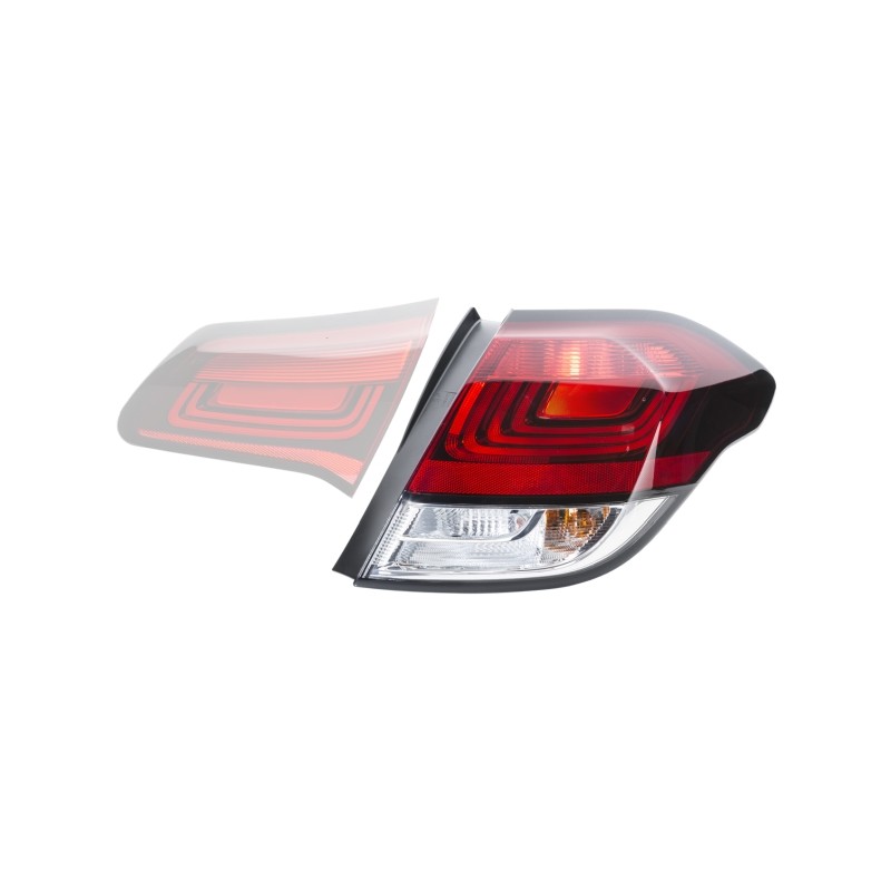 Feu Arrière Gauche Pour Citroën C4 II - 9808624480