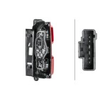 Feu Arrière Gauche Pour Peugeot Opel Toyota Citroën Jumpy 9683115480-00002