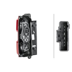 Feu Arrrière Droit Pour Peugeot Opel Toyota Citroën Jumpy 9683115480-00002