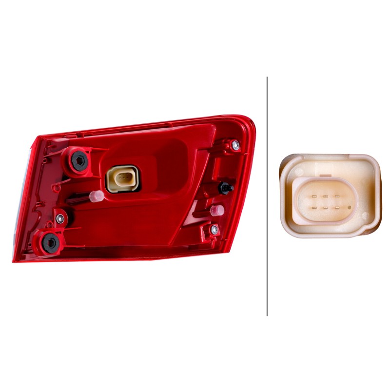Feu Arrière Gauche Pour Audi A6 4G9945095B