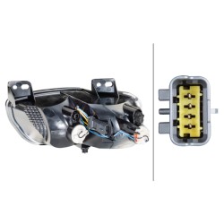 Feu Arrière Gauche Pour Citroën C4 Picasso II Spacetourer Grand 9676122780