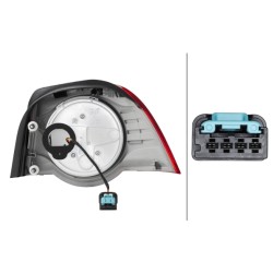 Feu Arrière Gauche Pour VW EOS 1Q0945095B 1Q0945095E 1Q0945095H