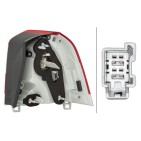 Feu Arrière Gauche Pour Volvo V70 III XC70 II 31395959