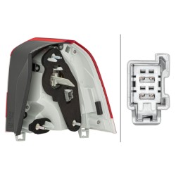 Feu Arrière Gauche Pour Volvo V70 III XC70 II 31395959