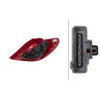 Feu Arrière Gauche Pour Peugeot 207 6350.Y7