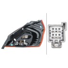 Feu Arrière Gauche Pour Ford Fiesta VI 1823622 C1BB-13405-AD