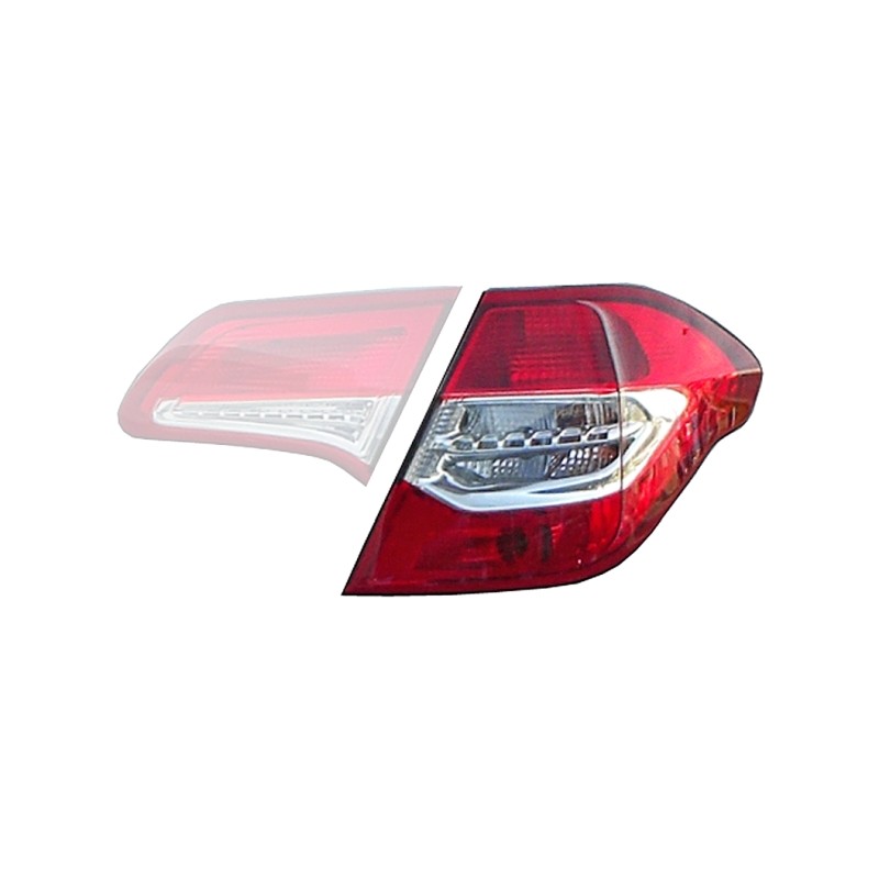 Feu Arrrière Droit Pour Citroën C4 II - 6351.KS
