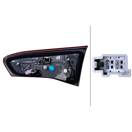 Feu Arrière Gauche Pour Ford Focus IV 2525734 JX7B-13A603-EC