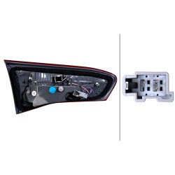 Feu Arrrière Droit Pour Ford Focus IV 2525728 JX7B-13A602-EC