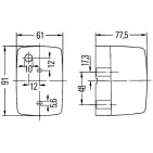 Feu clignotant Pour MERCEDES T1 T1/TN T2/LN1