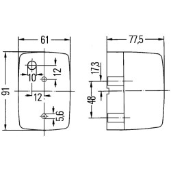 Feu clignotant Pour MERCEDES T1 T1/TN T2/LN1