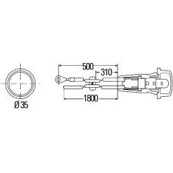 Feu clignotant Pour Opel Rekord Senator B Vectra Vauxhall CavalierI Nova