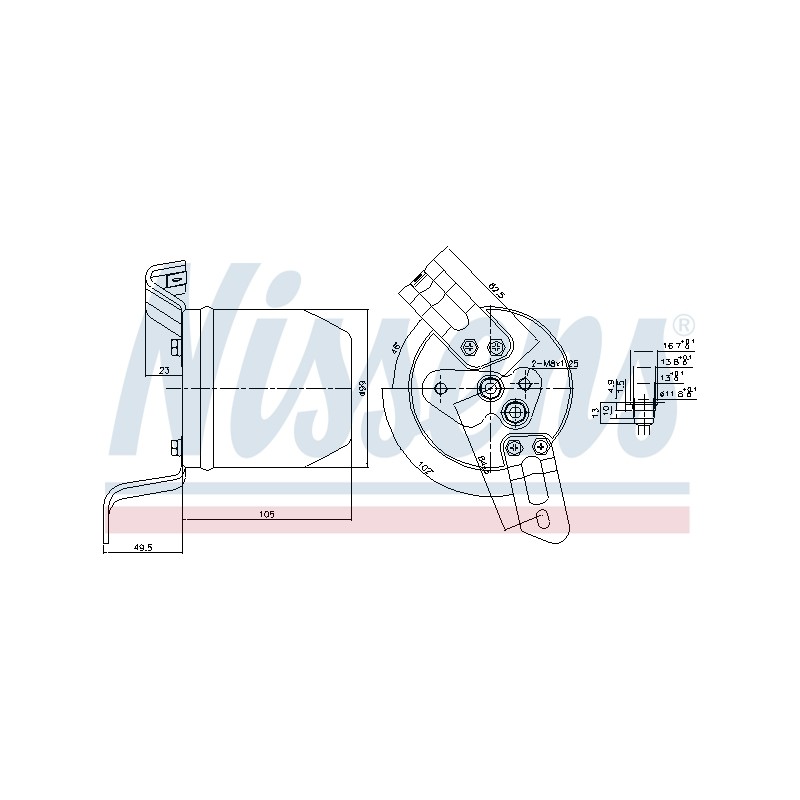 Filtre Deshydratant Clim Pour BMW Série 3 E36 Z3 64531393869 64538353039