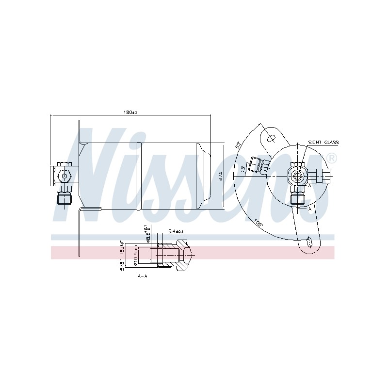 Filtre Deshydratant Clim Pour MERCEDES Classe E T-Model